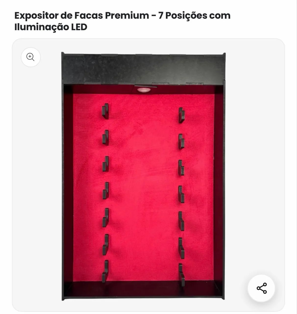 Expositor de facas 