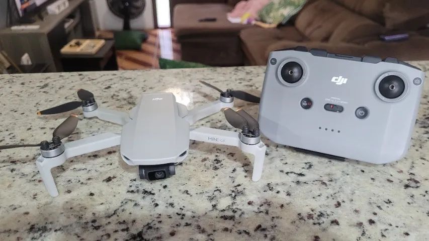 Drone DJI Mini 4K Standard (sem tela) com 1 bateria, em perfeito estado - Foto 4