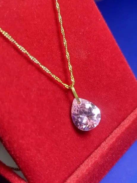 Gargantilha Ouro 18 Kilates Peso 0.80 Grama 42 Cm 1 mm Pingente 10 mm Ouro 18 kilates - Foto 5