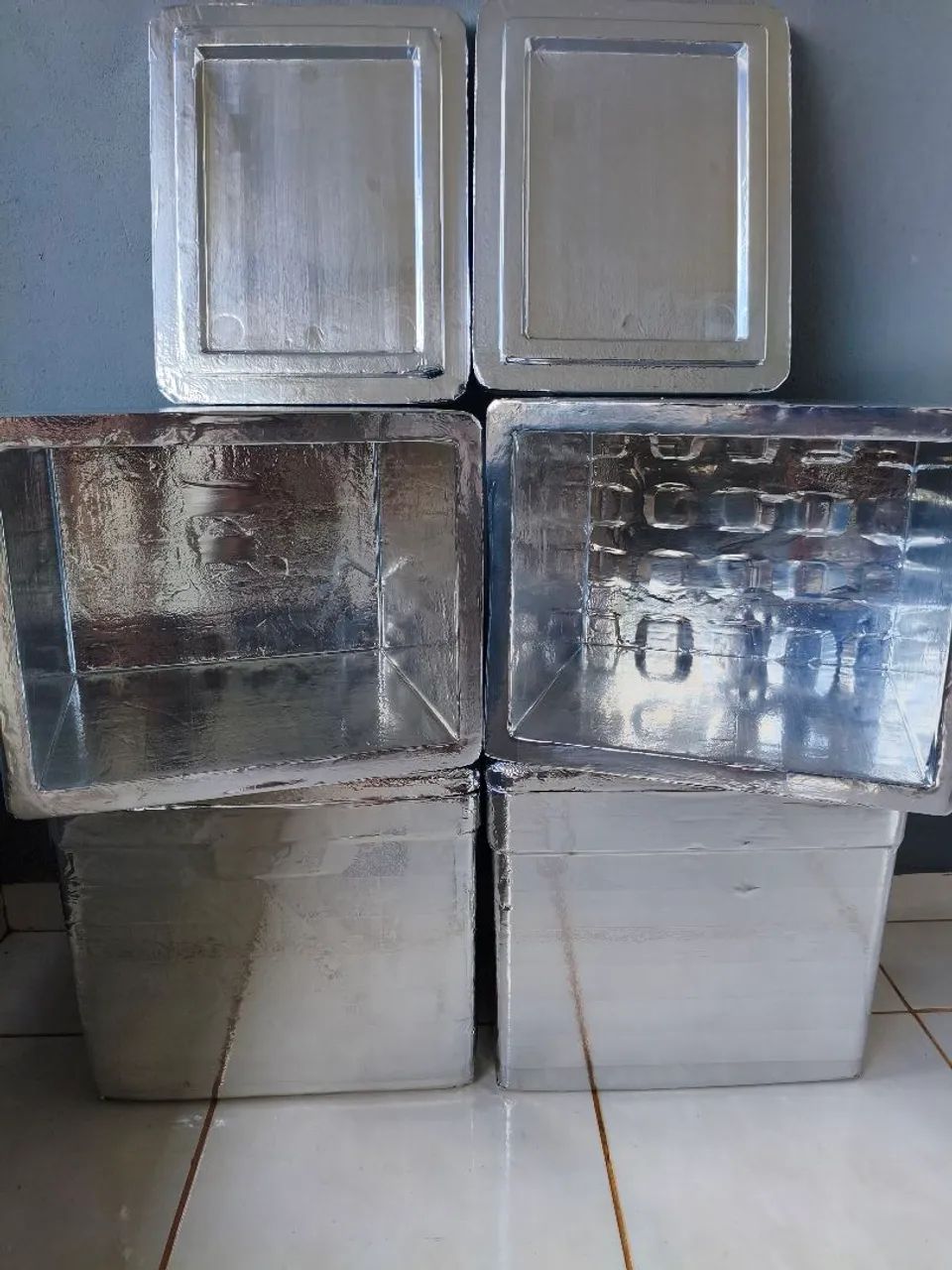 caixa de isopor 45L - Foto 2