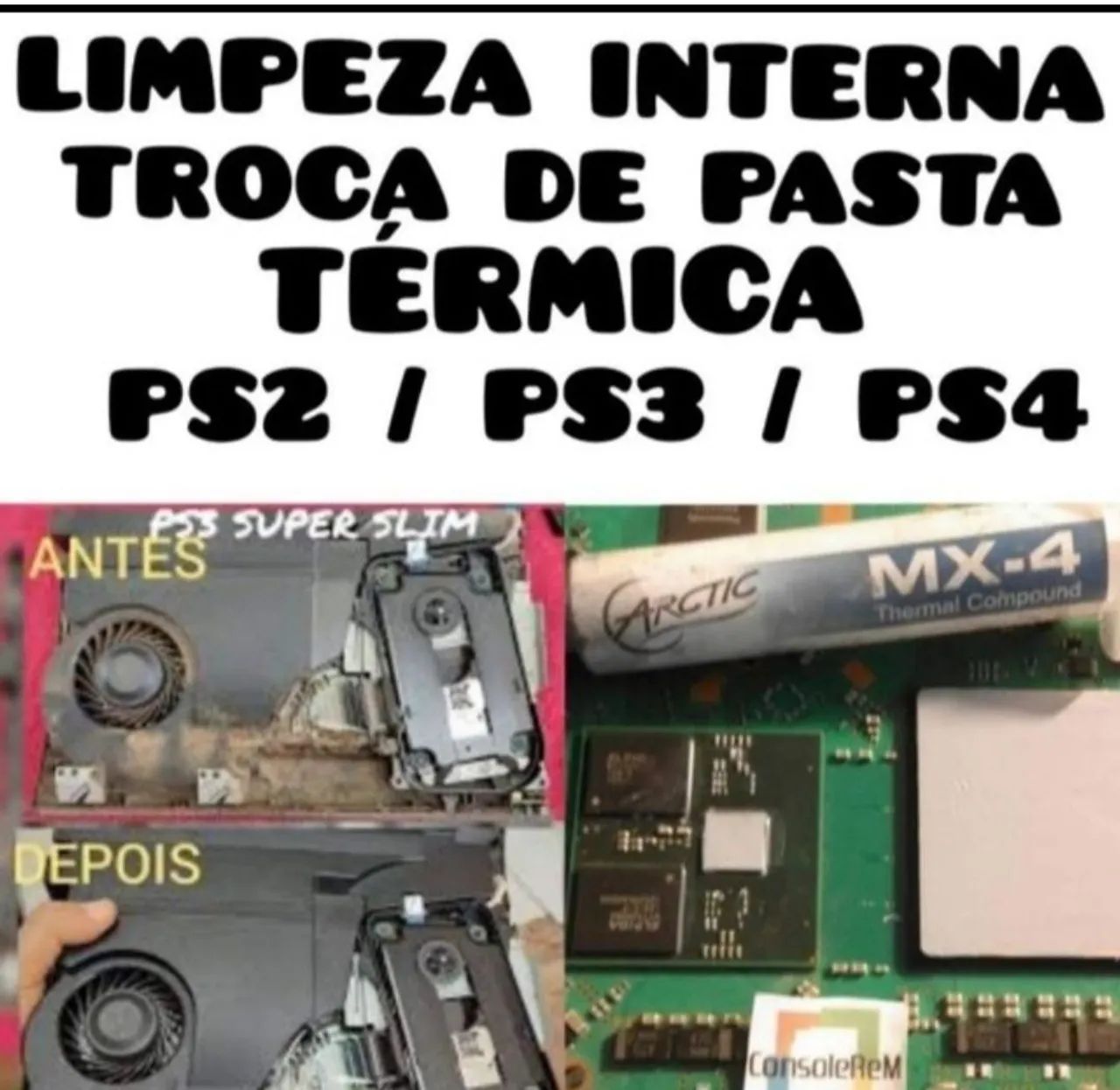 Ps4 Limpeza  - Foto 2