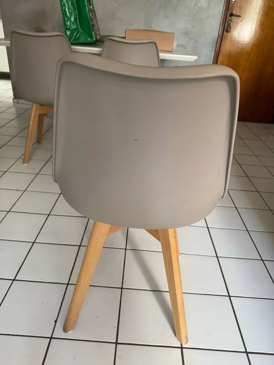 4 Cadeiras nude - Foto 3