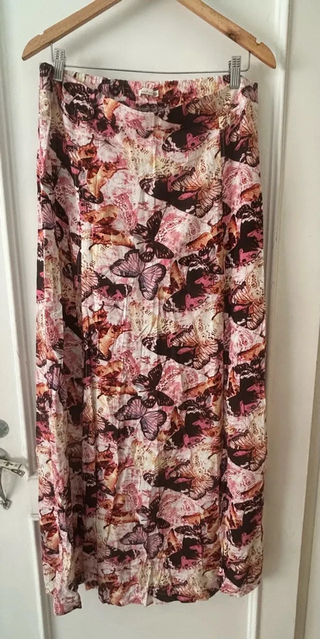 Saia longa plus size 