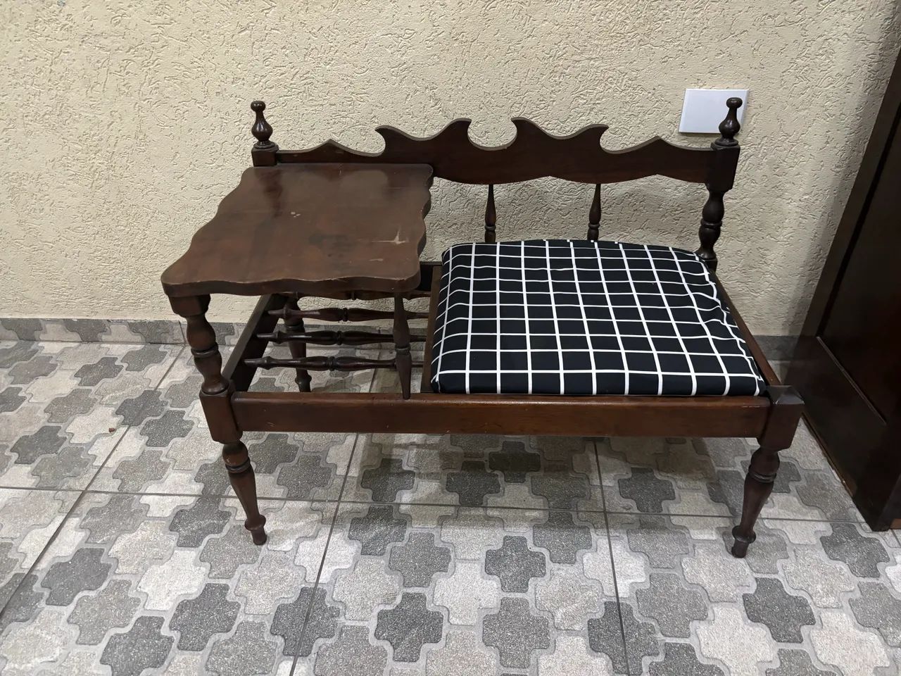 Mesa de canto - Namoradeira Antiga - Foto 3