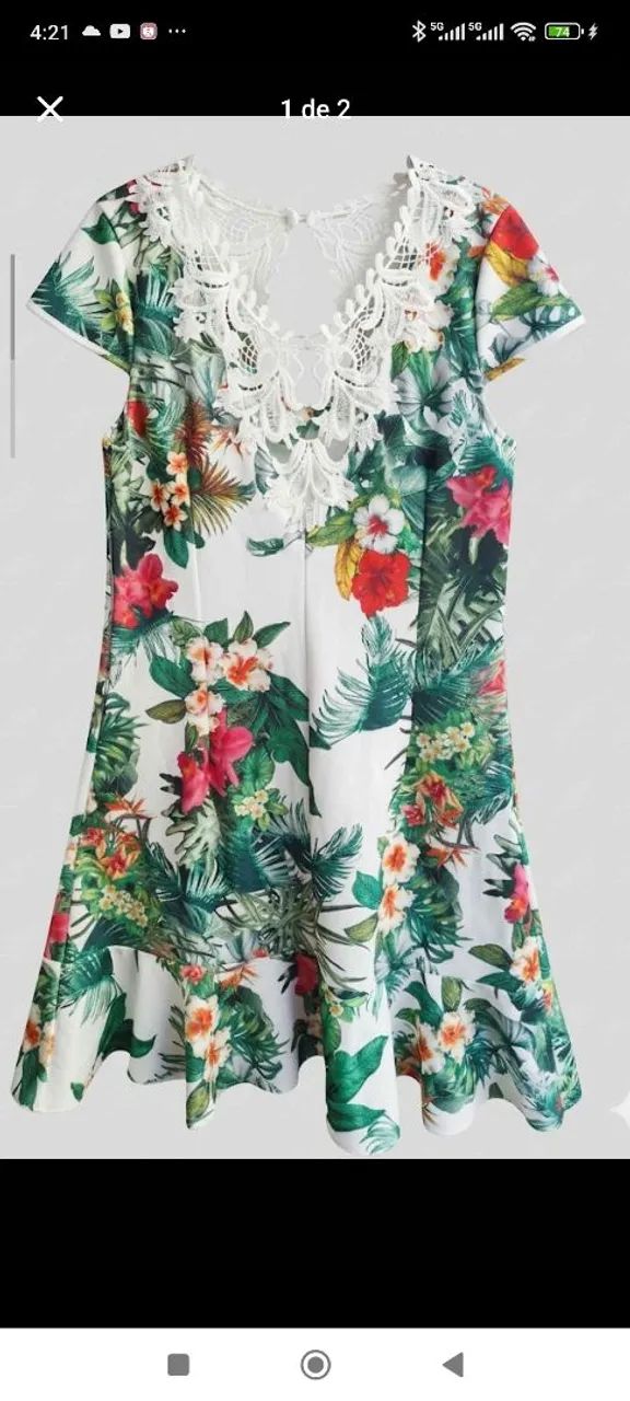 Vestido plus size