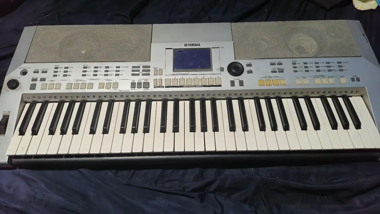 teclado Yamaha PSR 500 - Instrumentos musicais - Vila Nova (São