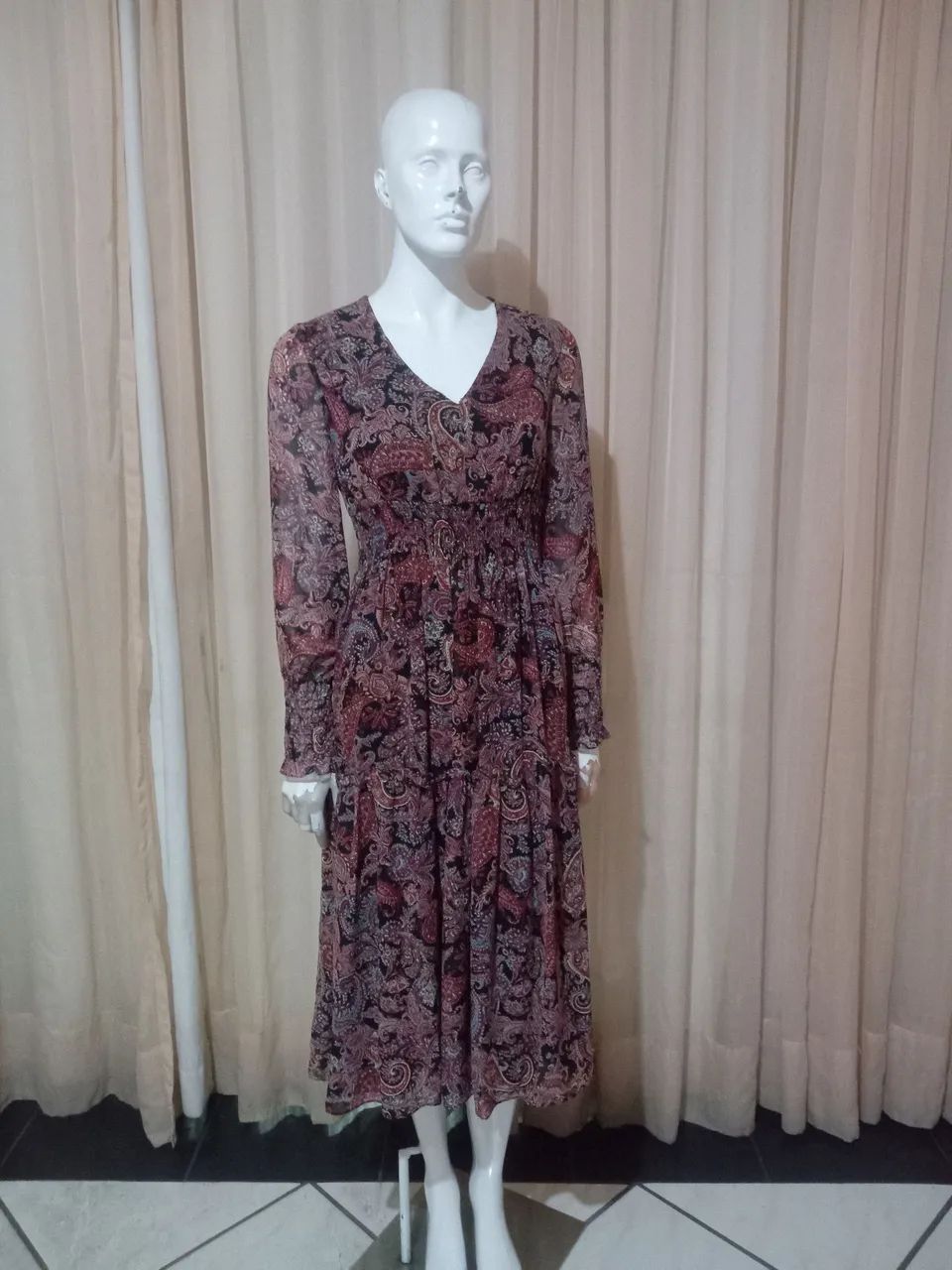Vestido indiano original .