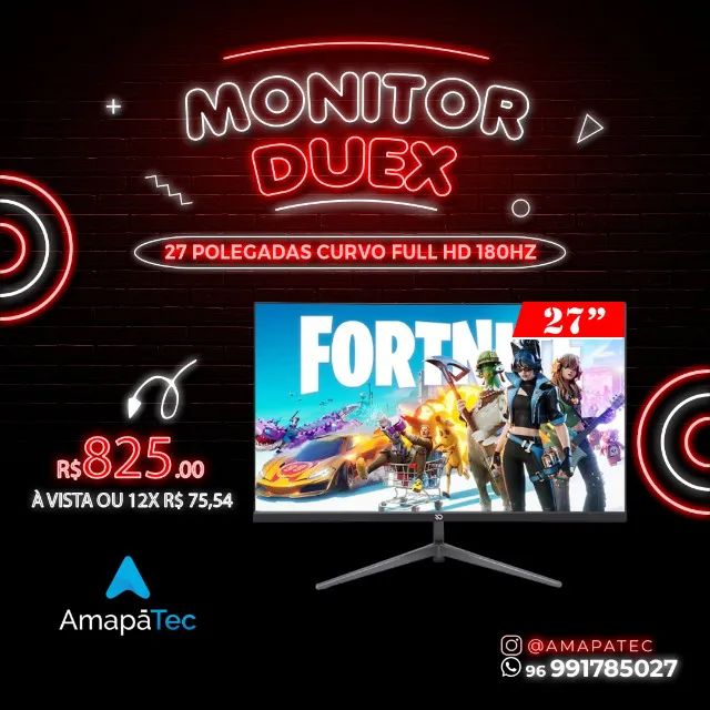 Monitor 27? Curvo  FULL HD 180Hz Curvo