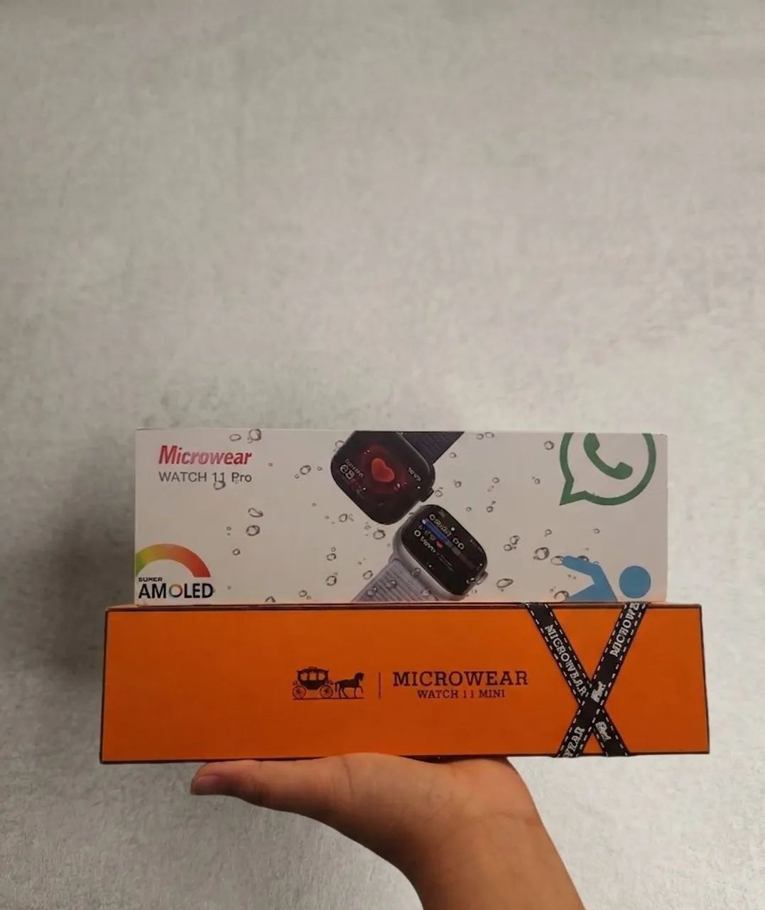 Kit Smartwatch Microwear 11 Pro + 11 Mini - Foto 4