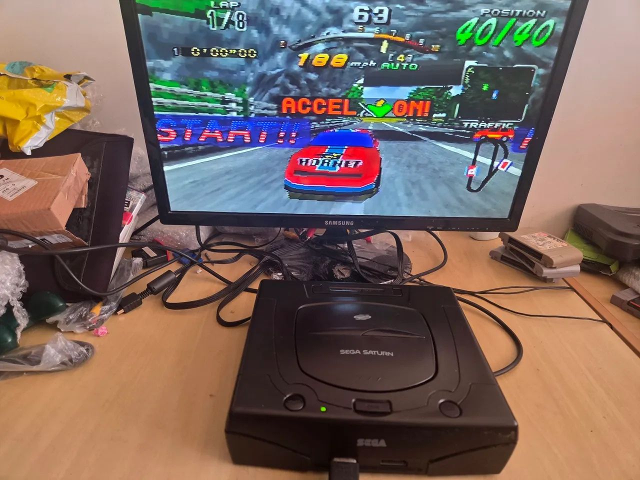 Sega Saturno Completo - Foto 5
