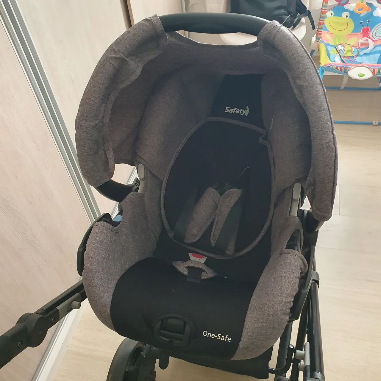 Carrinho Bebê + Moisés + Bebê Conforto Safety 1st - Foto 4
