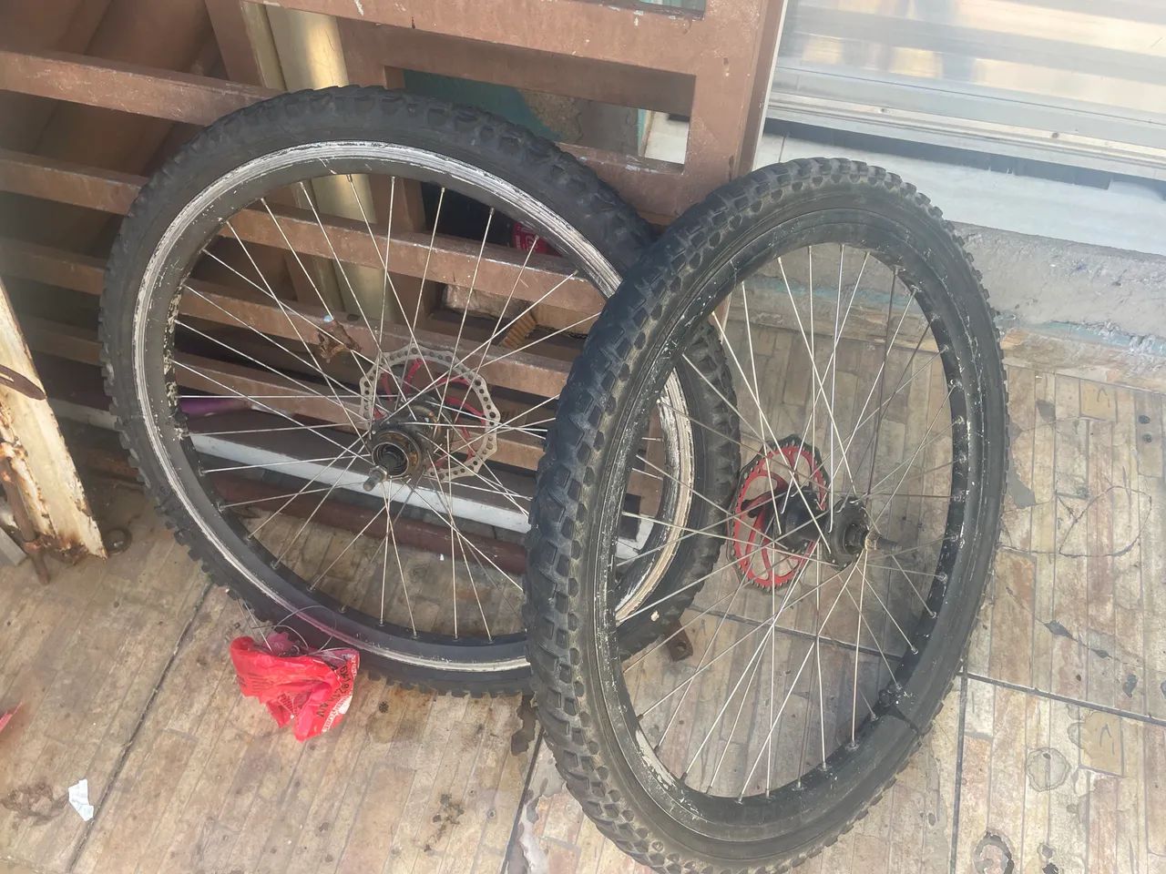 Roda bicicleta aro 26 - Foto 2