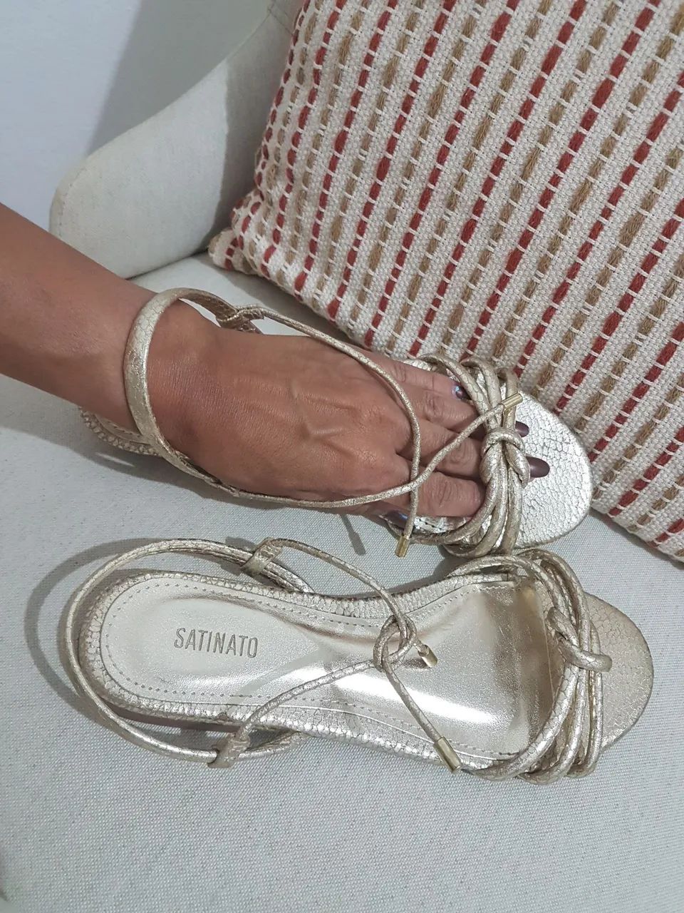 Sandalia satinato - Foto 2