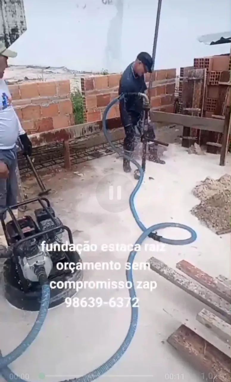 estaca raiz orçamento sem compromiço