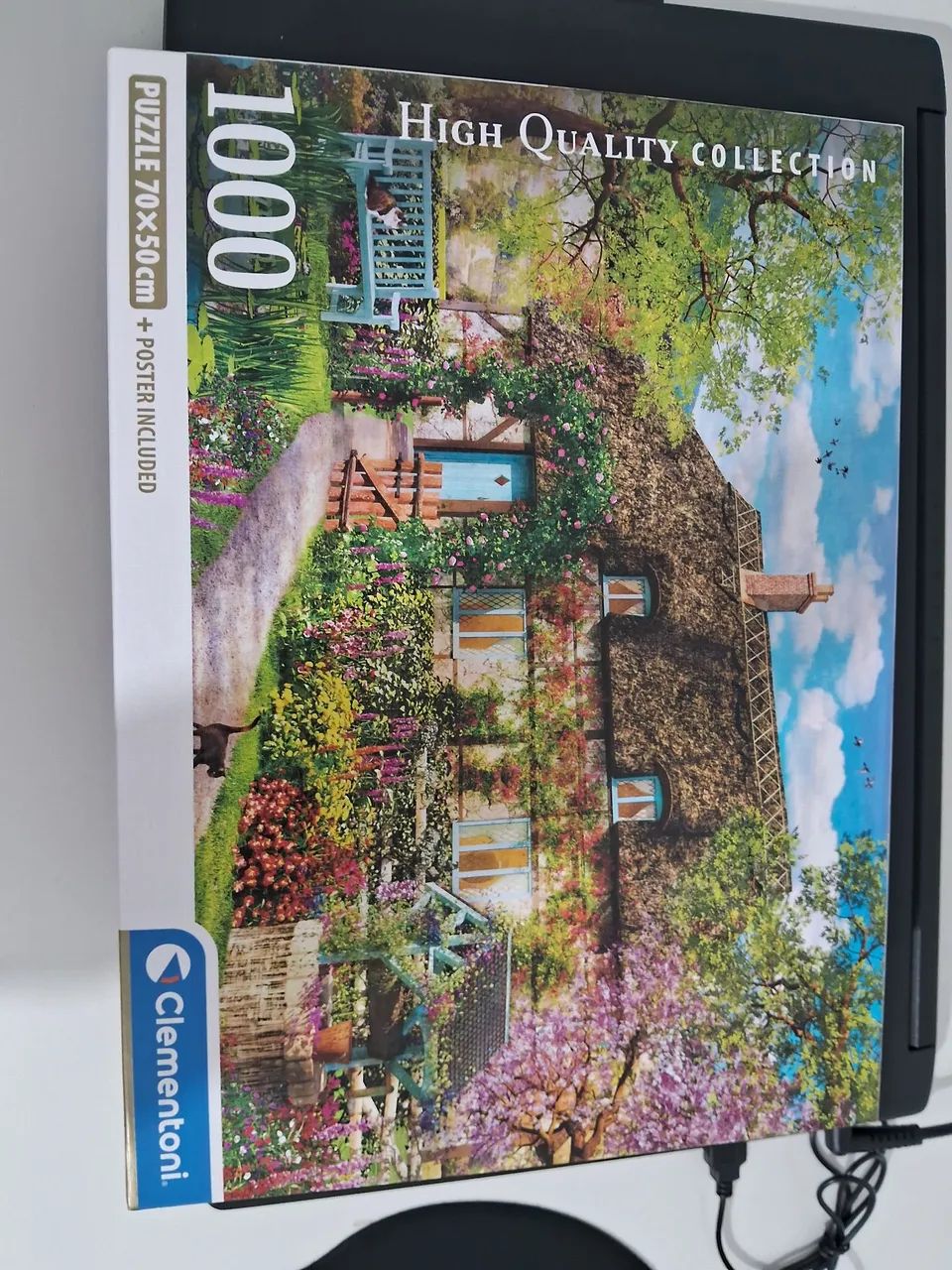 "The old cottage" Quebra-cabeças importado, 1000 peças 