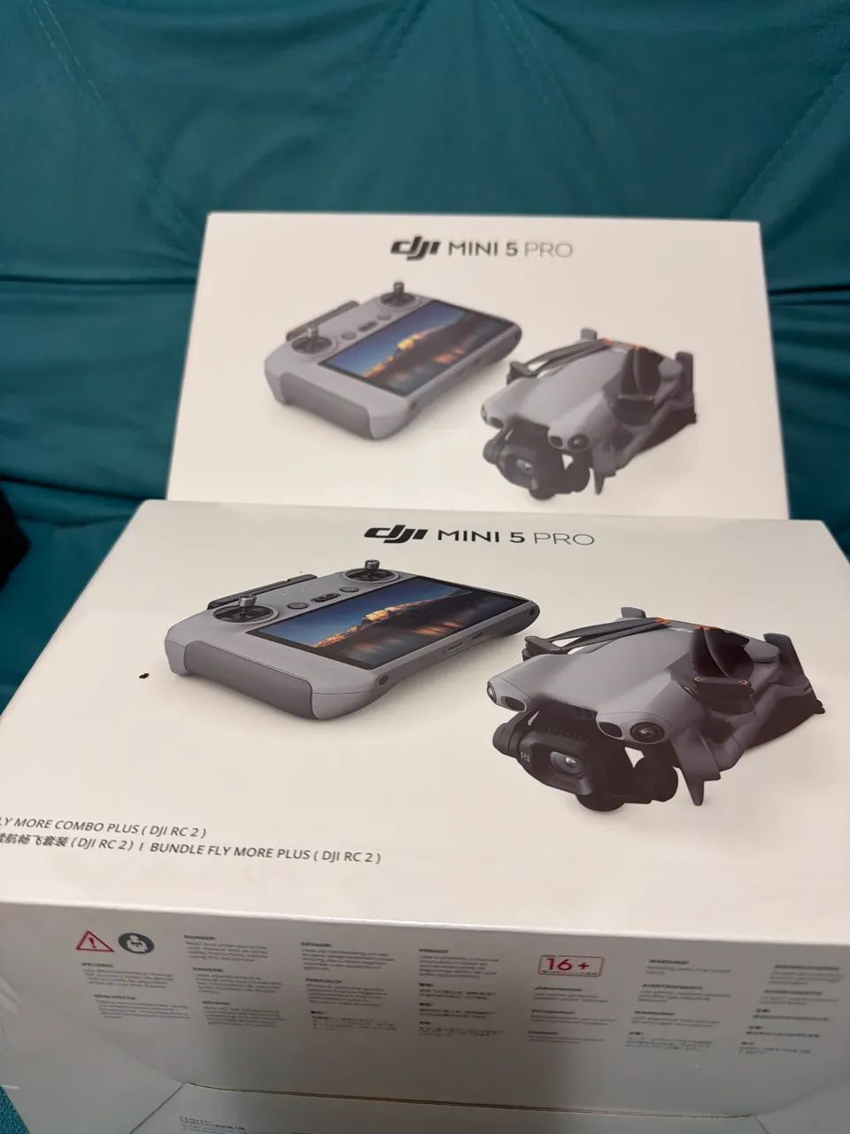 Drone dji Mini 5 pro combo Flymore (36 min) Anatel Br - Lacrado - Novo  - Foto 2