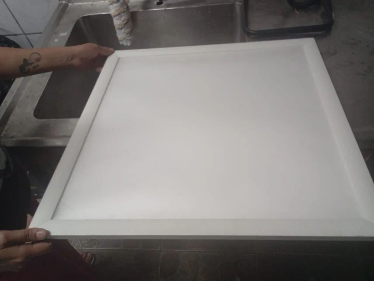 Vende se luminárias 80x80 medidas  - Foto 3