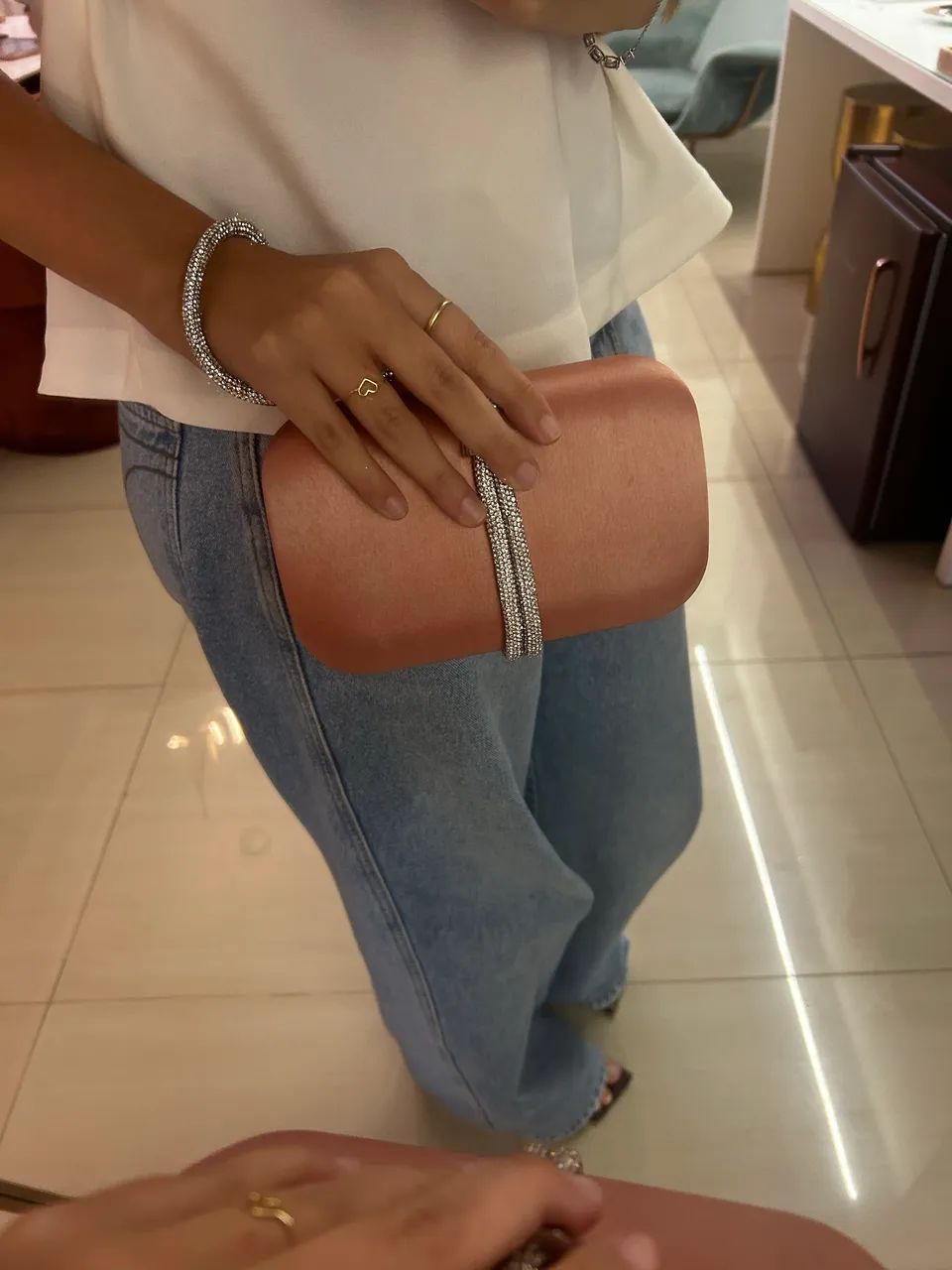 Clutch rosa - Foto 3