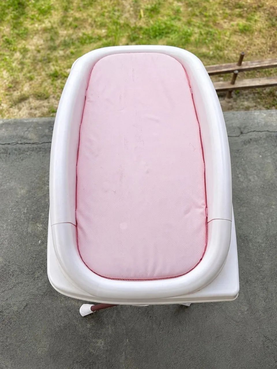 Banheira com Trocador Infantil Rosa