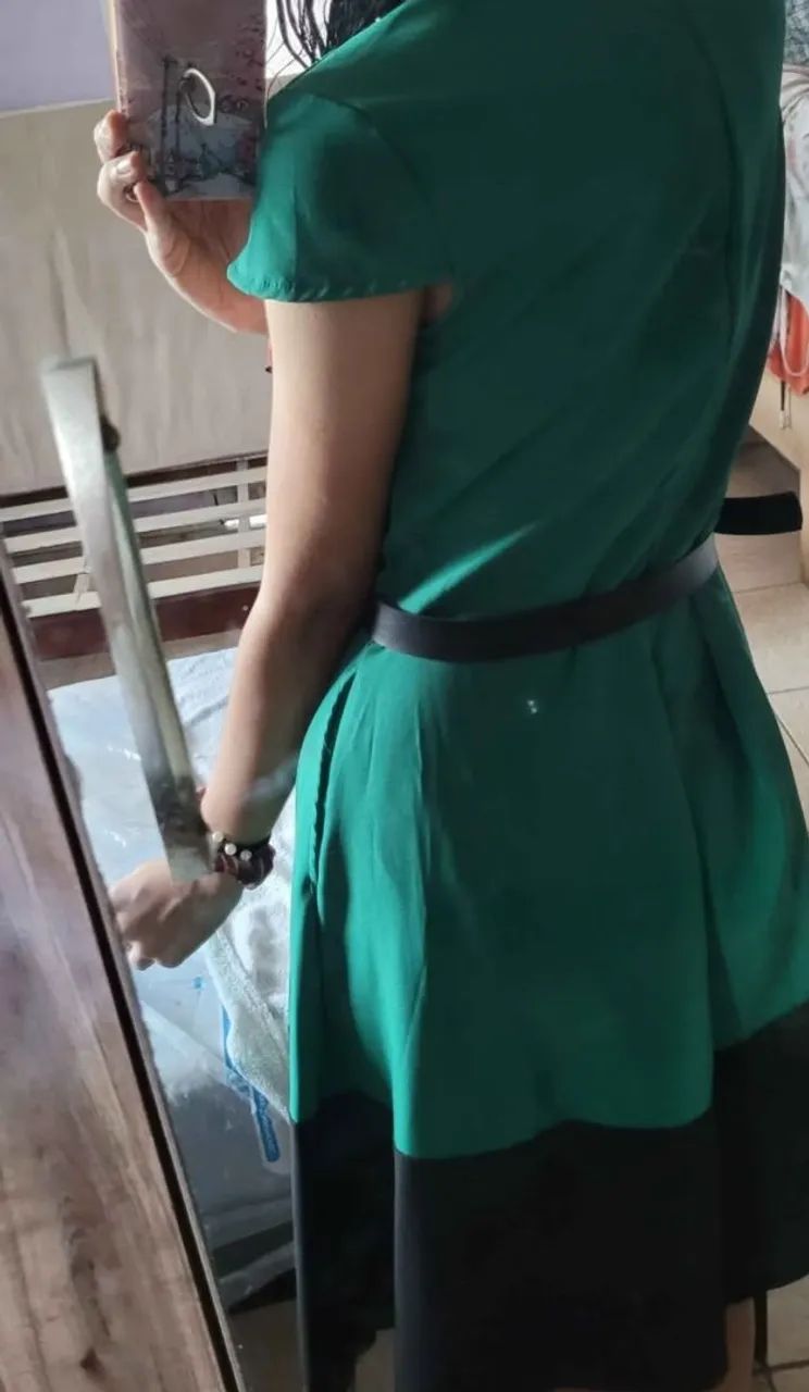 Vestido verde bandeira - Foto 3