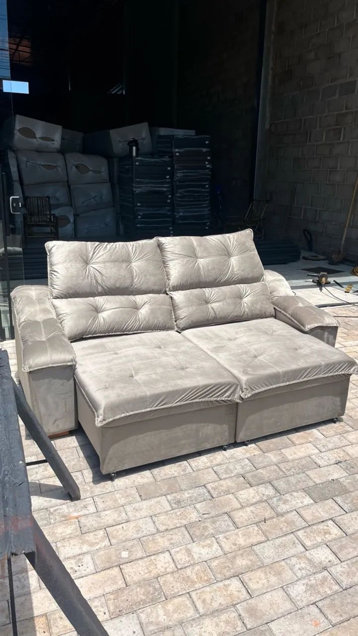 Sofá retrátil reciclável 2.00 metros $1300 - Foto 4