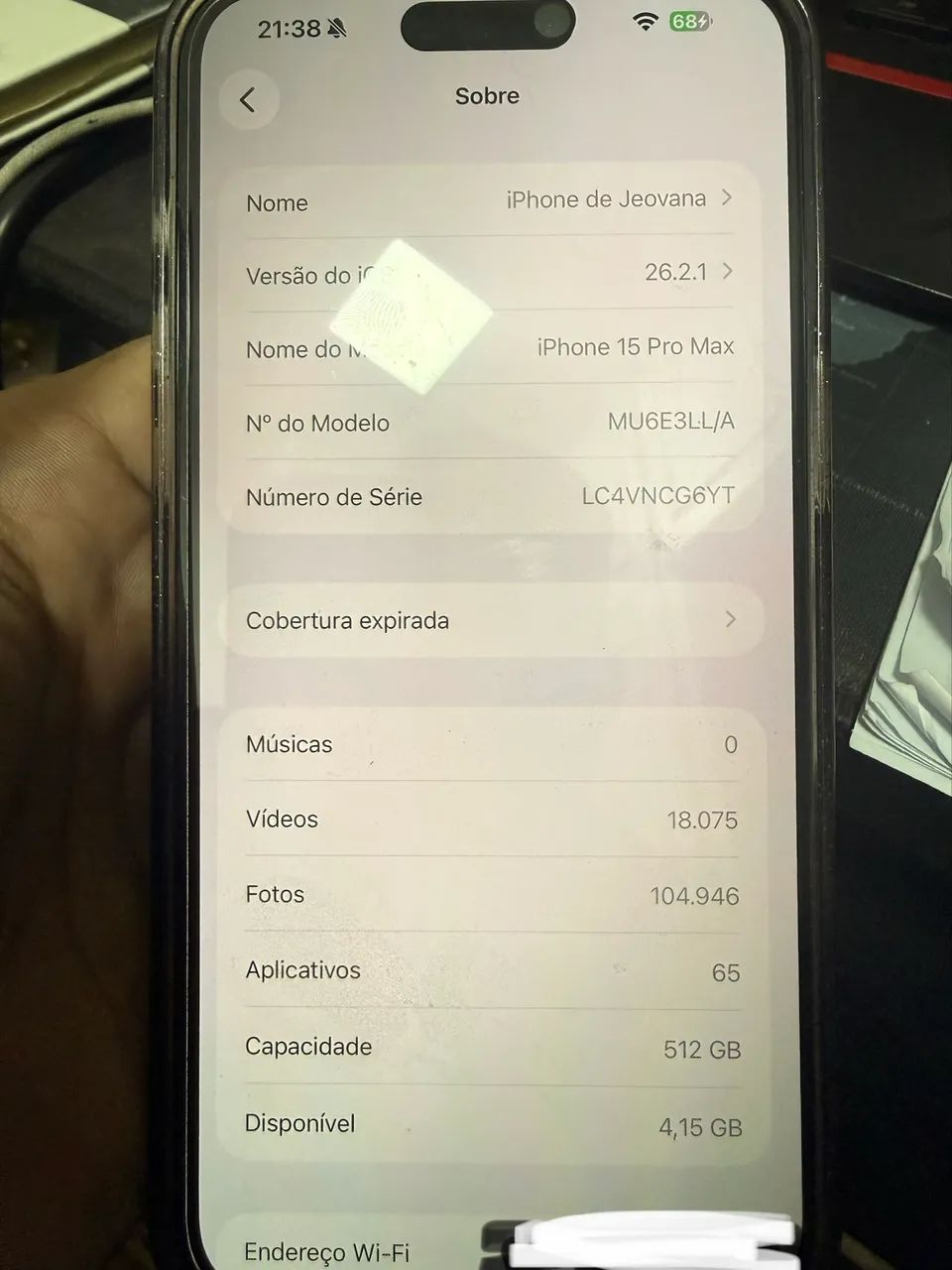 iPhone 15 pro max 512gb em ótimo estado - Foto 3