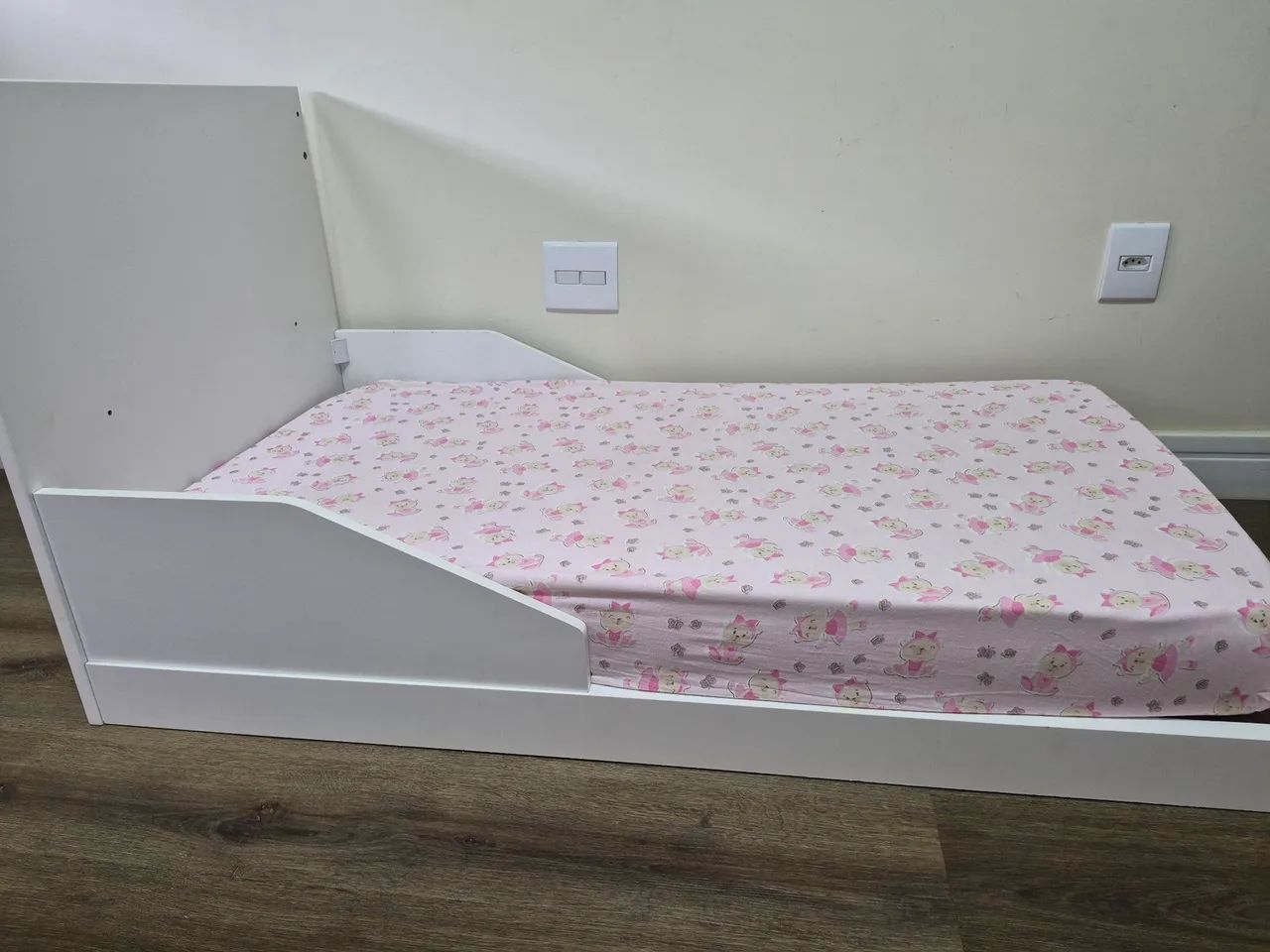 Mini cama infantil com colchão infantil  - Foto 2
