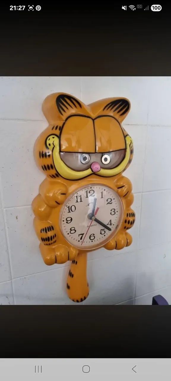 Relogio Garfield  - Foto 2
