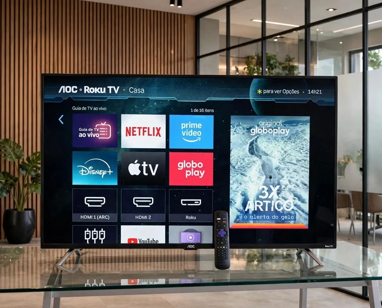 Smart tv de 40 polegadas nova - Foto 2