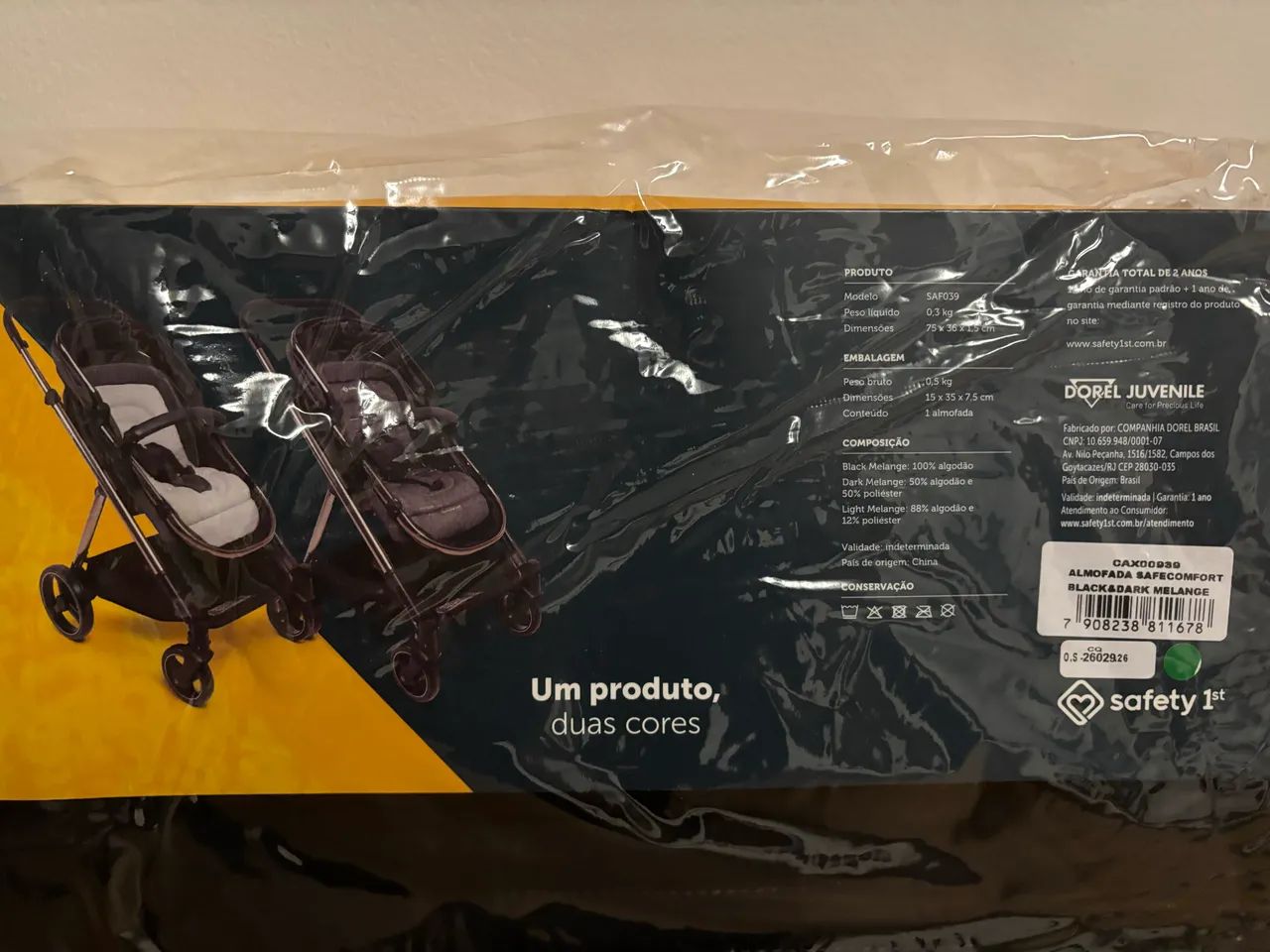 Almofada universal para carrinho de bebê  - Foto 4