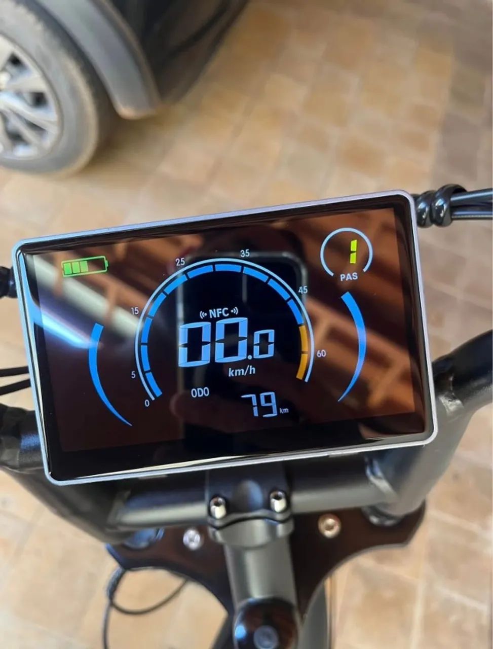 Bicicleta elétrica v8 - alta performance  - Foto 2