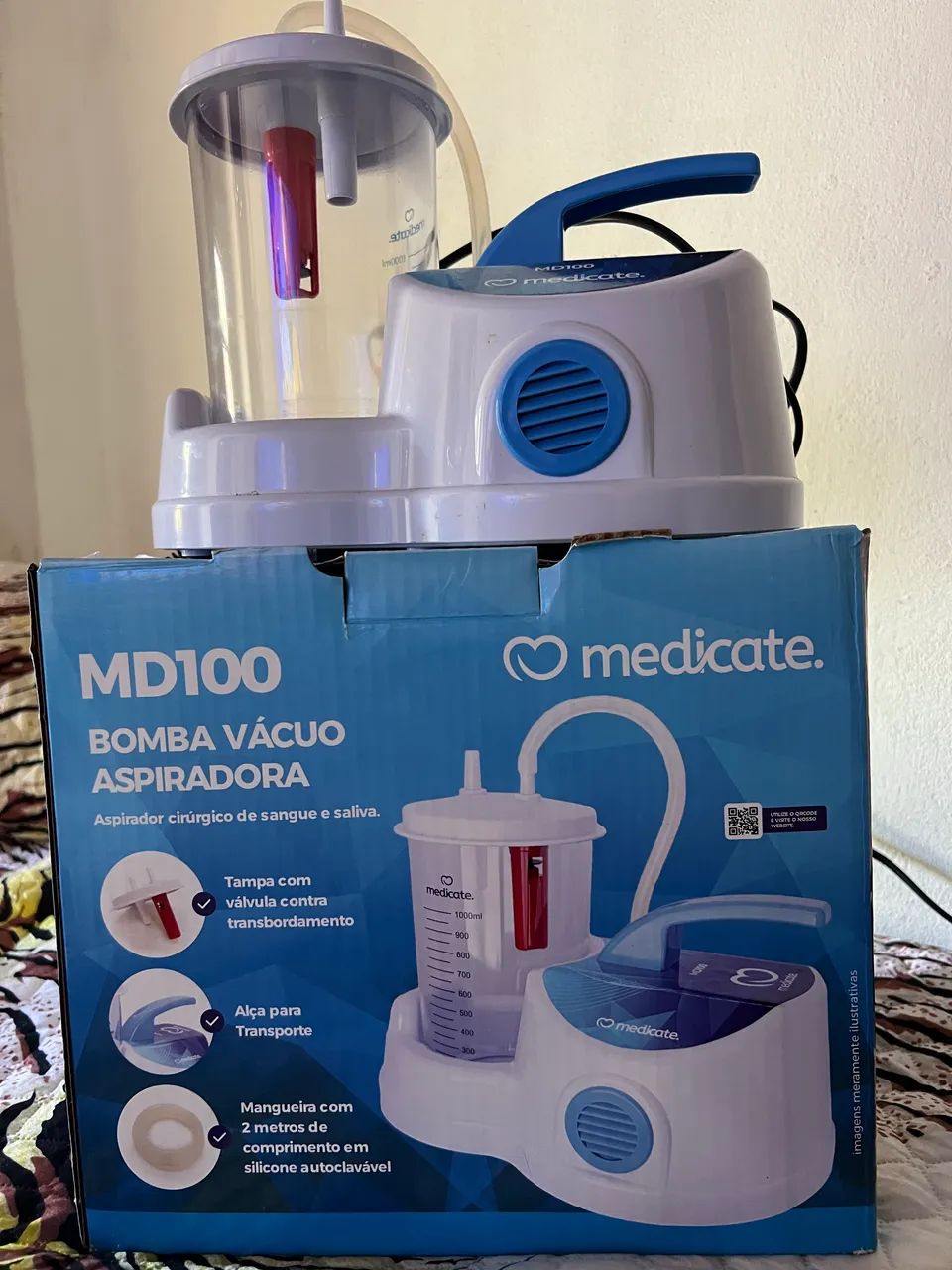 Aspirador de secreção  - Foto 3