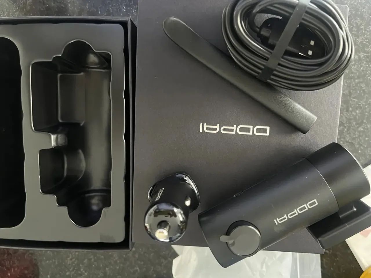 Câmera Veicular Mini Pro 1296p Ddpai Visão Noturna Sensor G Mini Pro - Foto 3