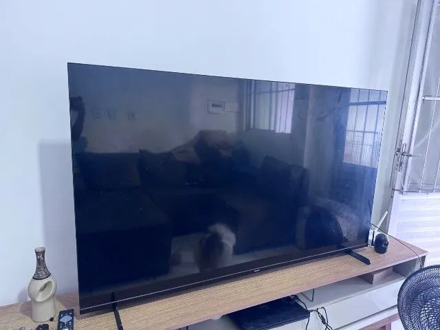 Tv Philips 75 polegadas - defeito na tela- venda para retirada de peças  - Foto 4
