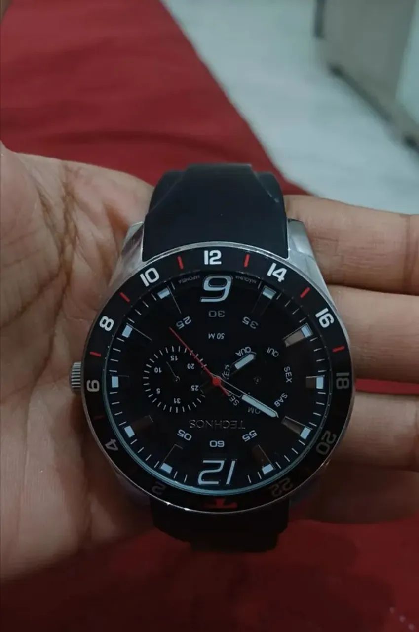 Relógio Masculino Technos 6P25BN/8P - Foto 2
