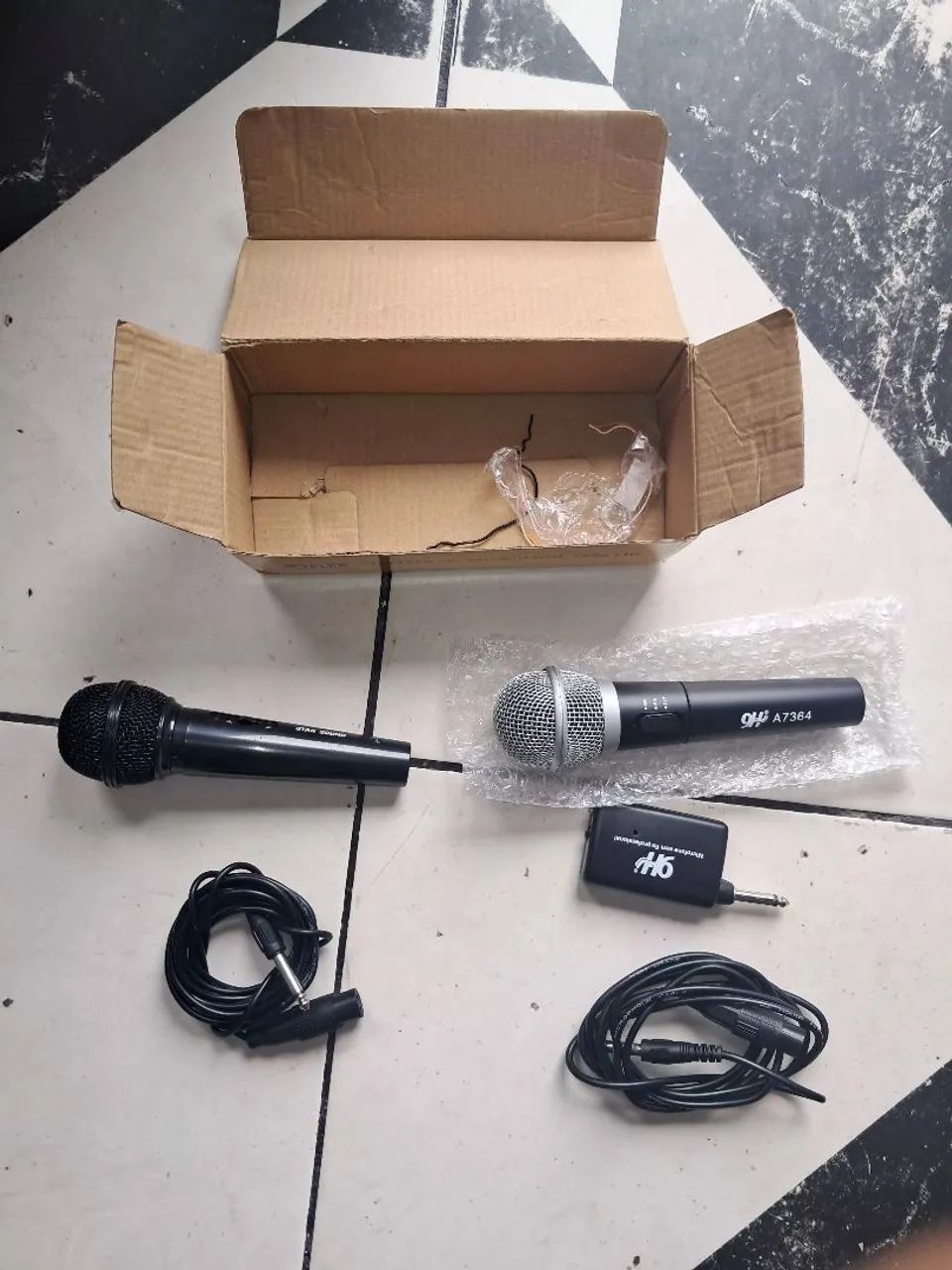 KIT MICROFONE SEM FIO