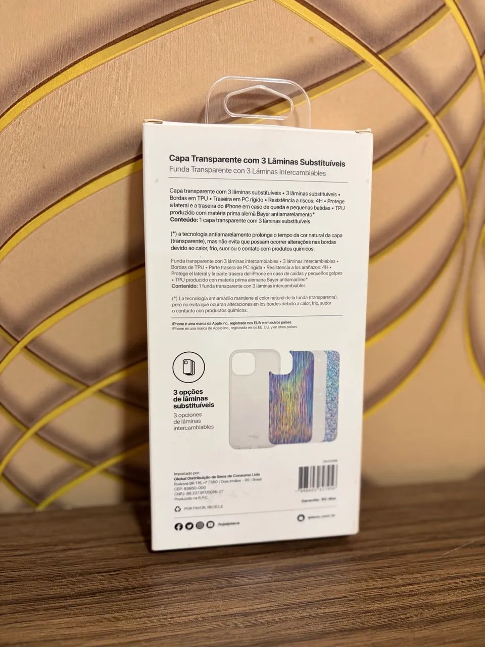 Capa iPhone 15 pro original Iplace 4em1  - Foto 2