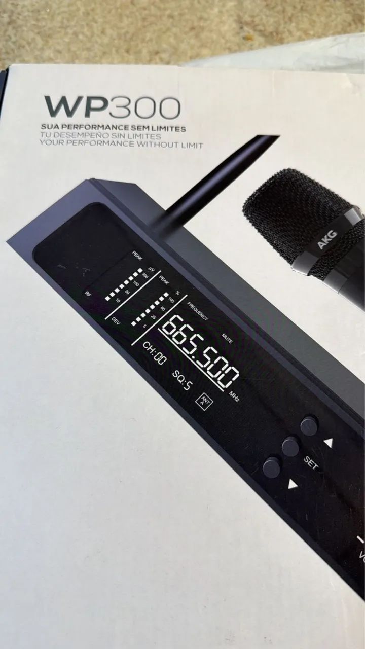 Microfone sem fio Akg Original  - Foto 3
