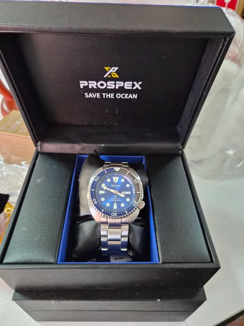 Relogio Seiko Prospex Turtle Shark SRPD21B1 Automático  - Foto 5