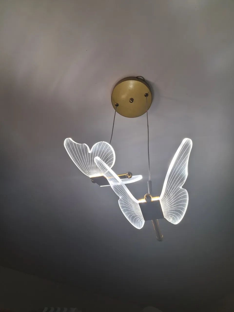 Lustre pendente borboleta  - Foto 4