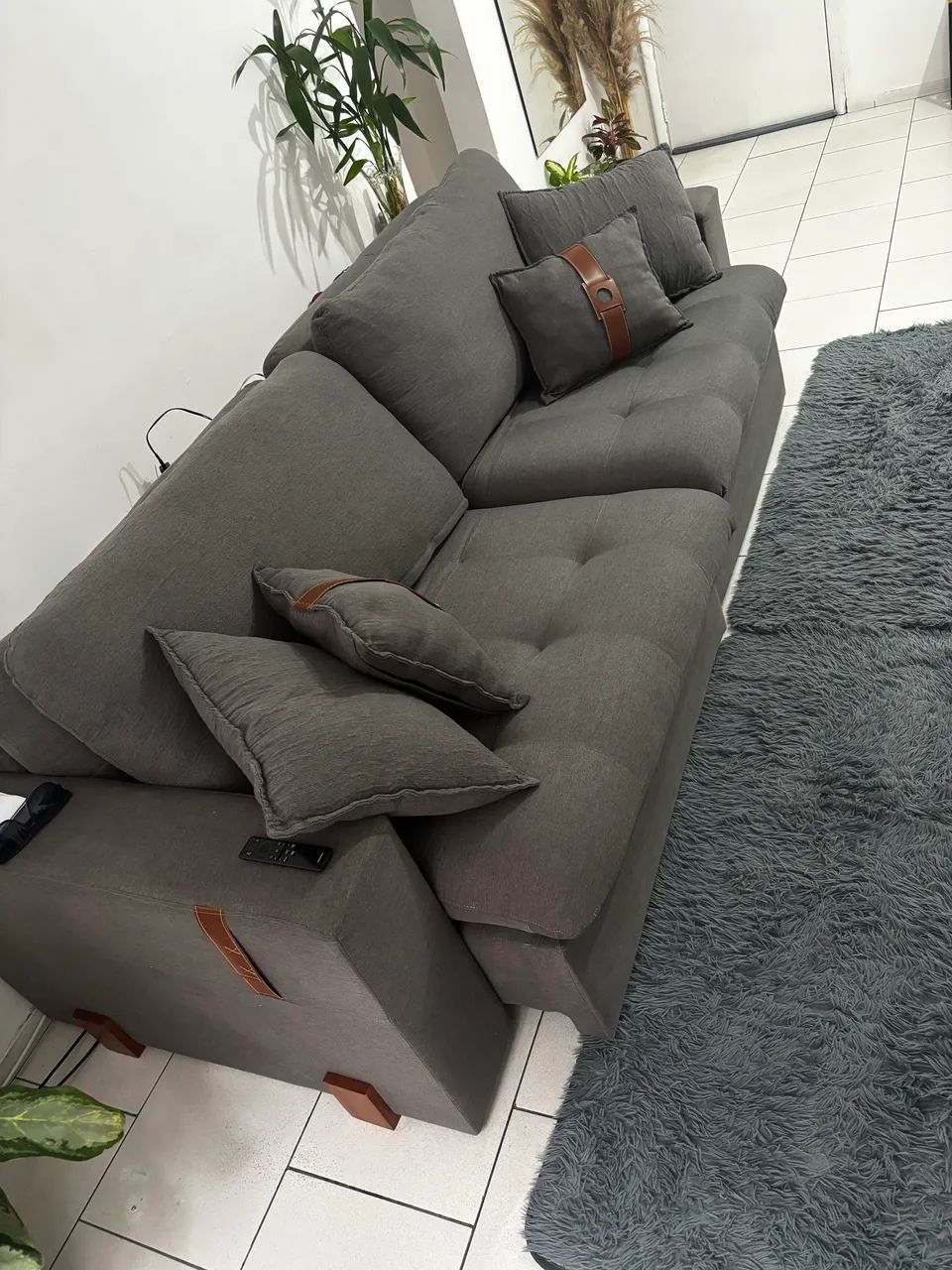 Sof á retráctil e reclinavel - Foto 2