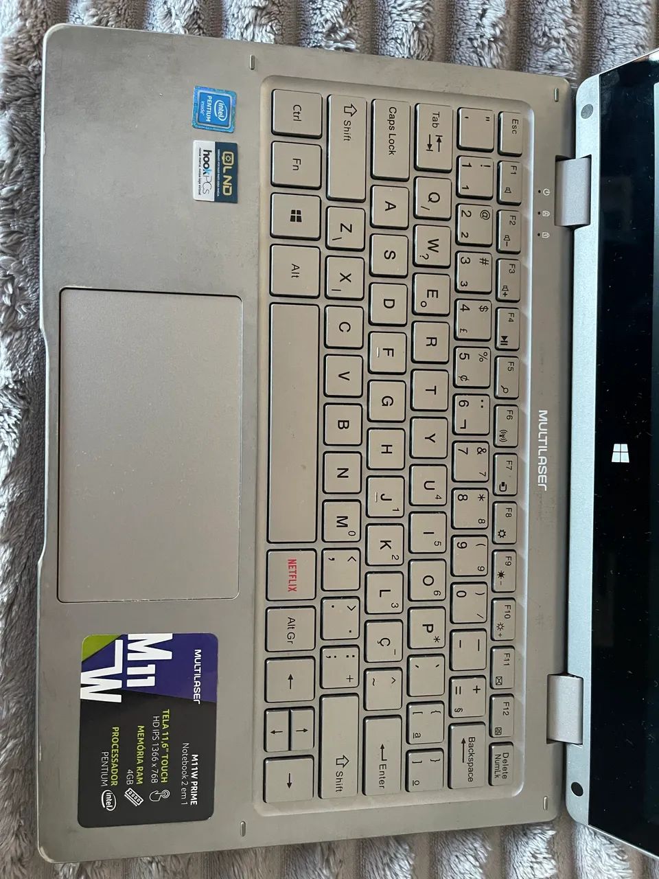 Note o Multilaser M11W Prime touch  - Foto 2