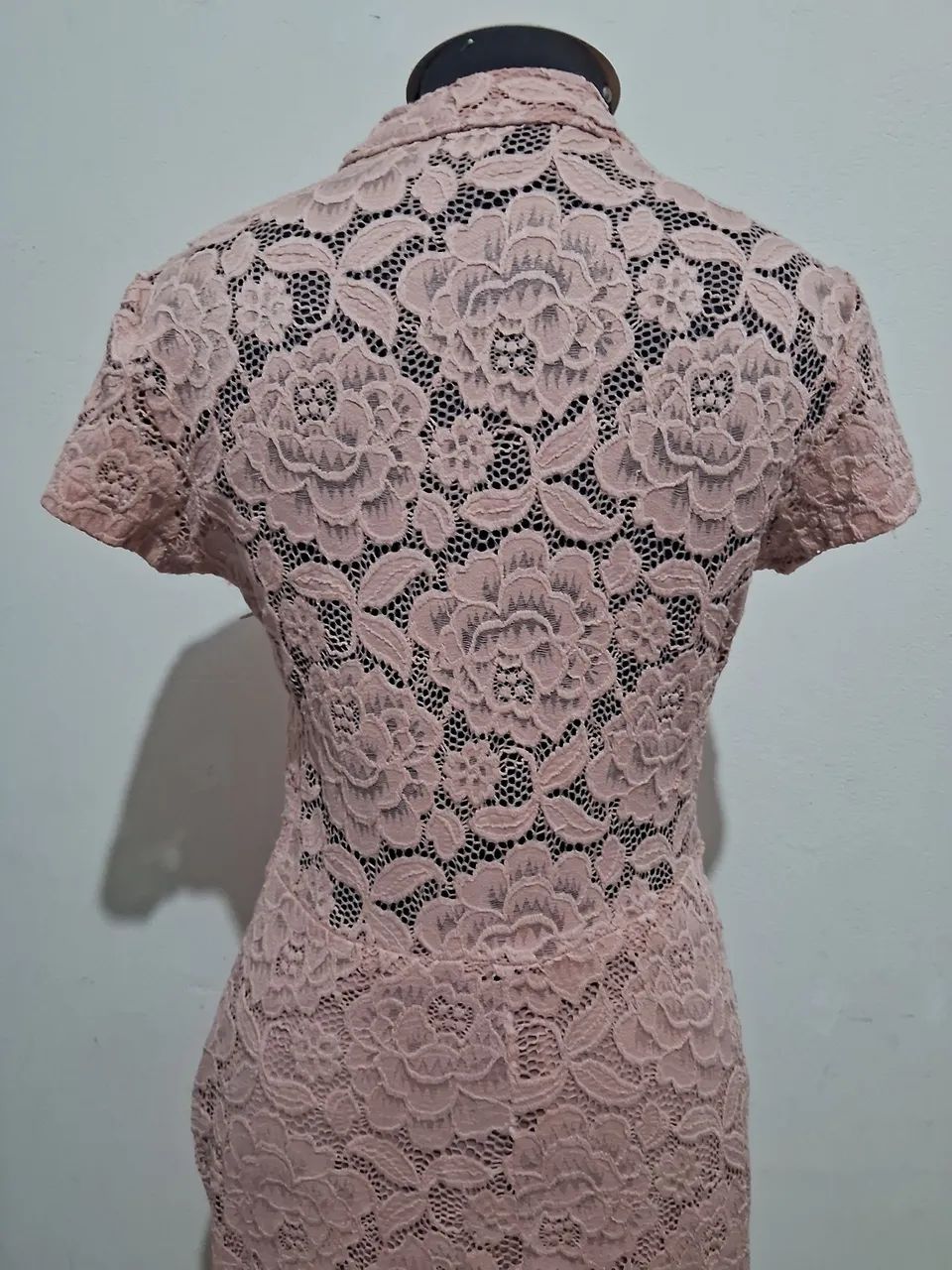 Vestido longo renda Tam G - Foto 5