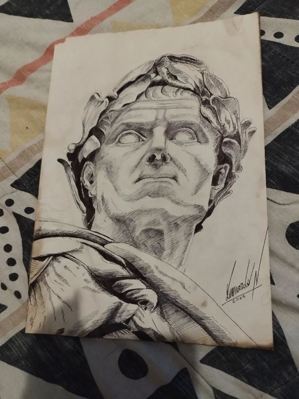 Desenho realista, Julio Cesar, profissional  - Foto 2
