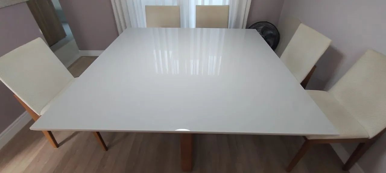 Tampo de mesa + base giratória