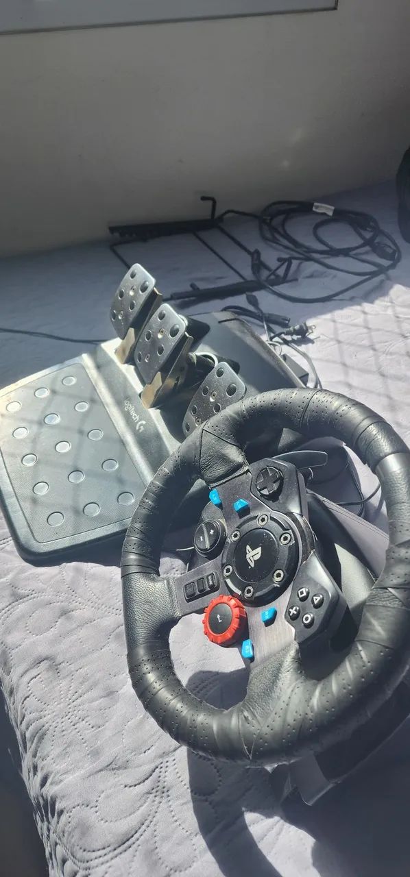 Volante Logitech G29 - PC - PS4 e PS5 - Foto 4