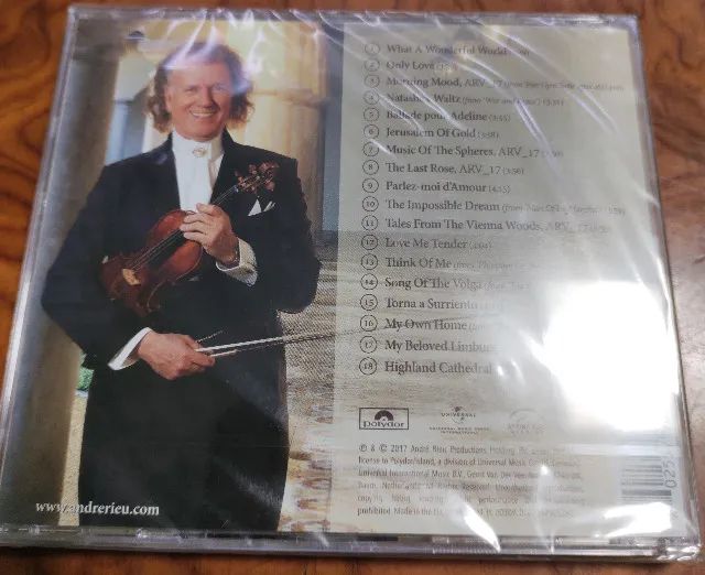2 CDs Andre Rieu Amore e Happy Days mais DVD bônus lacrados - Foto 2