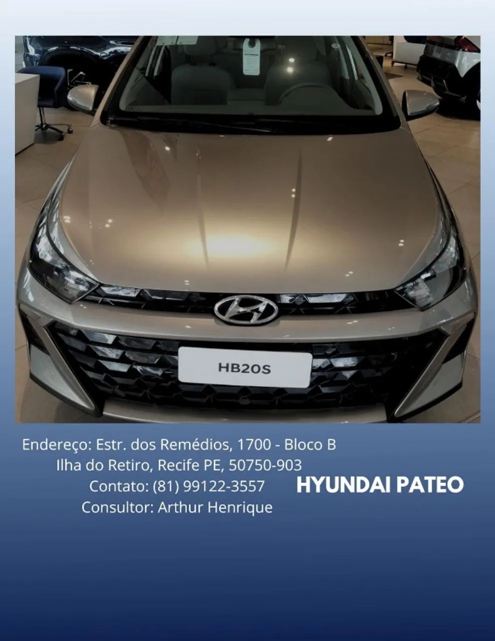 Hyundai Hb20S HB20S Limited 1.0  TB Flex 12V Aut. 2027
