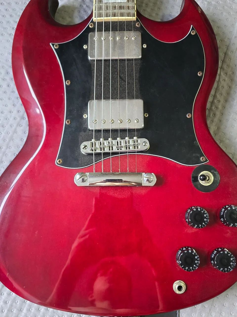 Guitarra Michael SG Vermelha - Foto 2