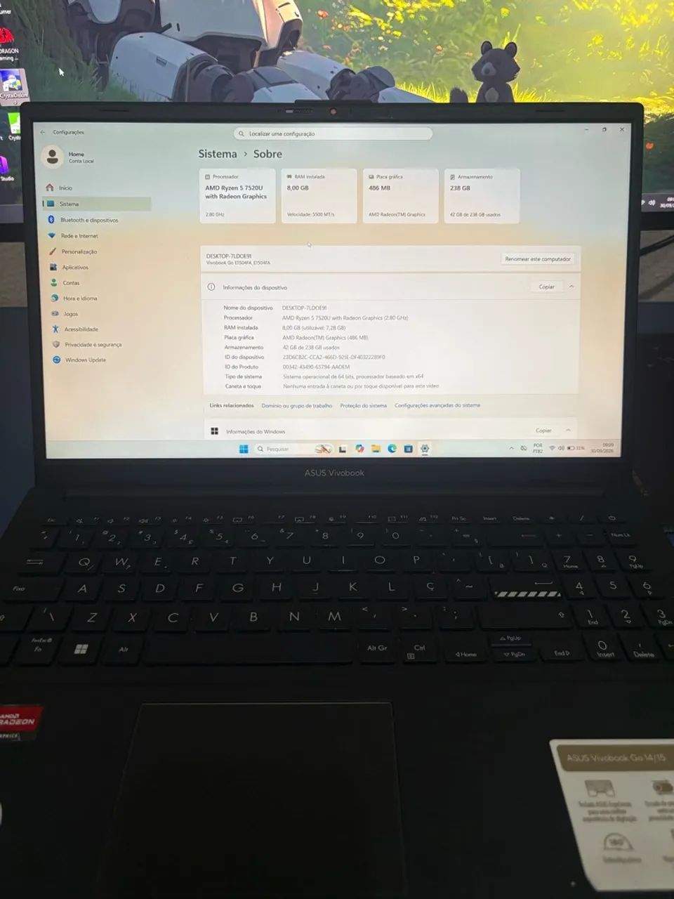 Notebook Asus VivoBook Go - Foto 3